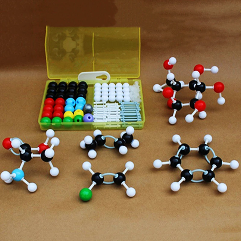 Chemical Molecular Model Kit Organic Inorganic Chemistry Molecules 50 Atom Structure Set
