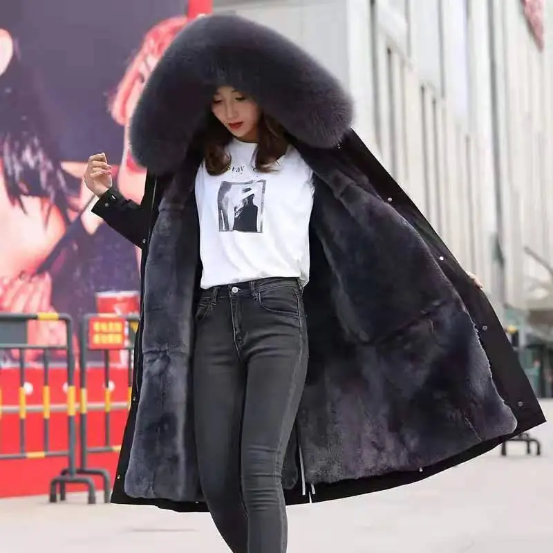 Coldker New Parkas Female Women Winter Coat Thickening Cotton Winter Jacket Womens Outwear Parkas
