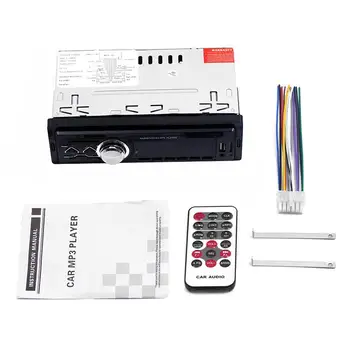 

Car Radio Handsfree LCD Subwoofer 1 din Car Audio USB / SD / AUX / Mini Card Four Channels remote control Car Radio