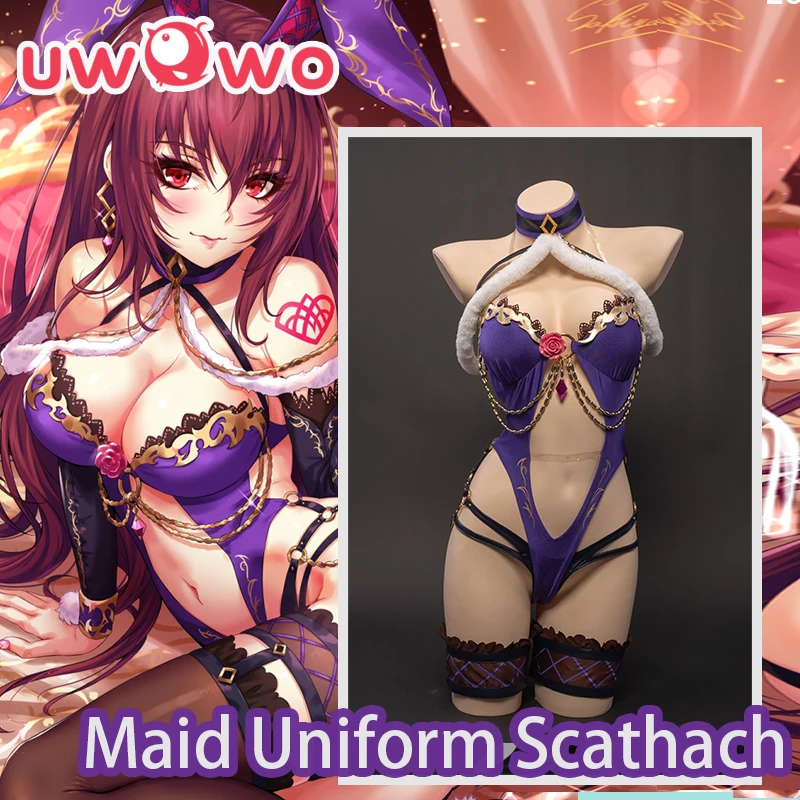 Fate/Grand Order Scáthach/Sgathaich Bunny Girls Outfits Halloween Carnival Suit Cosplay Costume