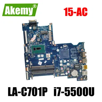

AHL50 / ABL52 LA-C701P For HP 15-AC 15T-AC 250 G4 notebook motherboard CPU i7-5500U DDR3 100% test work 817844-601