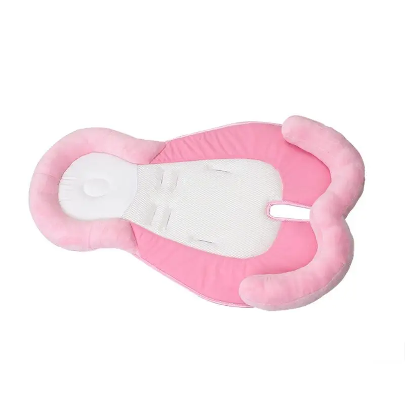 Розовый Детская подушка для новорожденного младенца матрас детская подушка для сна позиционная площадка предотвращает плоскую форму головы против скатывания подушки - Цвет: Розовый