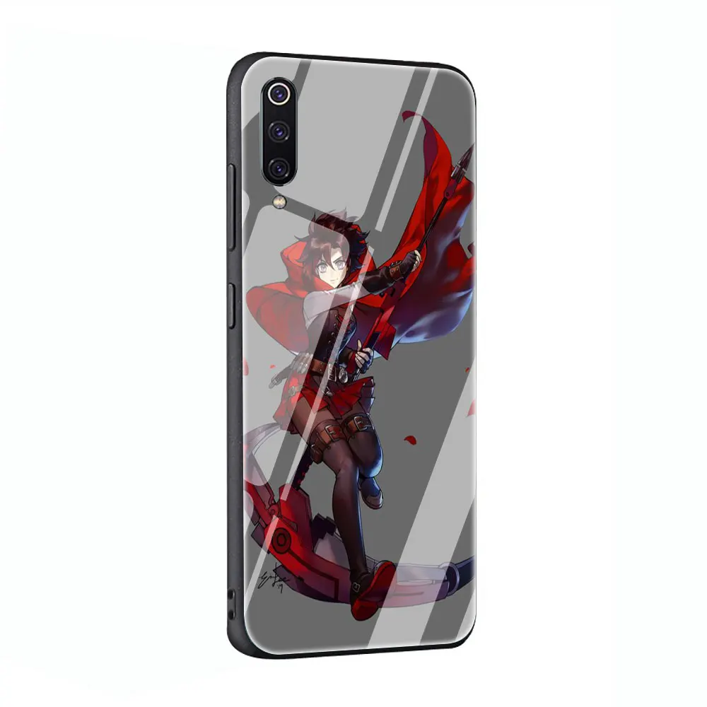 G8 EWAU чехол для телефона из закаленного стекла с Аниме RWBY для Xiaomi mi 8 9 Red mi 4X 6A Note 5 6 7 Pro Pocophone F1 - Цвет: G8