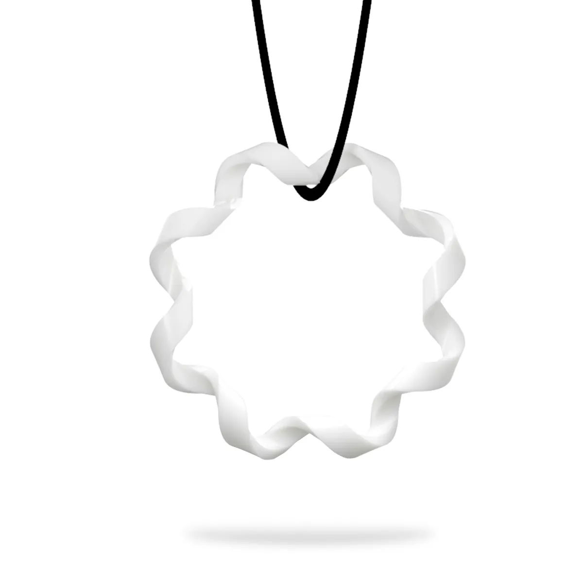 

Pendant Decoration 3D Printed Jewelry Rhythm Elegant Modeling Pendant Jewelry Necklace Accessories For Lady