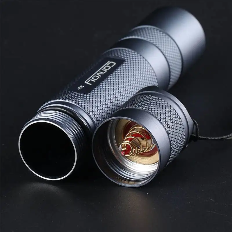 Convoy S2+ SST40 1800lm 6500K Temperature Protection 18650 Flashlight for Camping Torch Hunting Lantern LED Lamp Portable