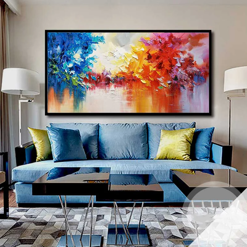 100%Handpainted Modern Abstract Oil Paint On Canvas Art Oil Painting Gift Home Decor Living Room Wall Adornment Picture FreeShip