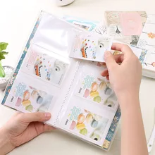 3" inch Photo Albums 84-pocket Photo Book Fujifilm Instax Mini Film 7s 8 25 50s Photo Picture Frame Business Card Holder