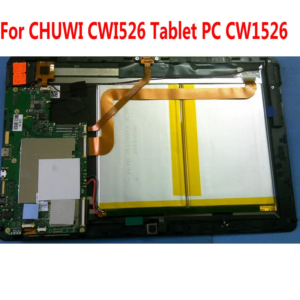 2 Lines 3.7V Battery For CHUWI CWI526 Tablet PC CW1526 Li Polymer