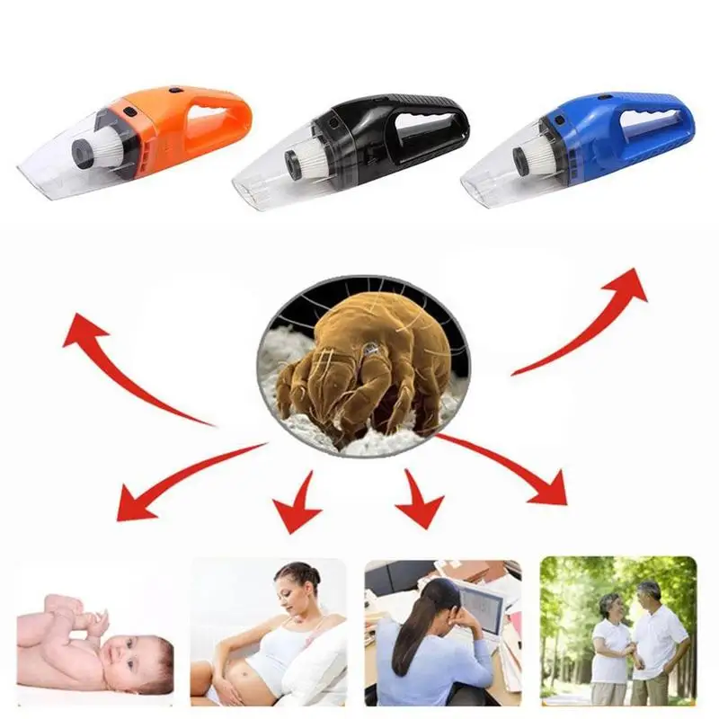 Hot Sale 120w 5m Car Vehicle Vacuum Cleaner Handheld Strong Suction Dry-wet Dual-use 12v Automotive High Power Vacuum Cleaner