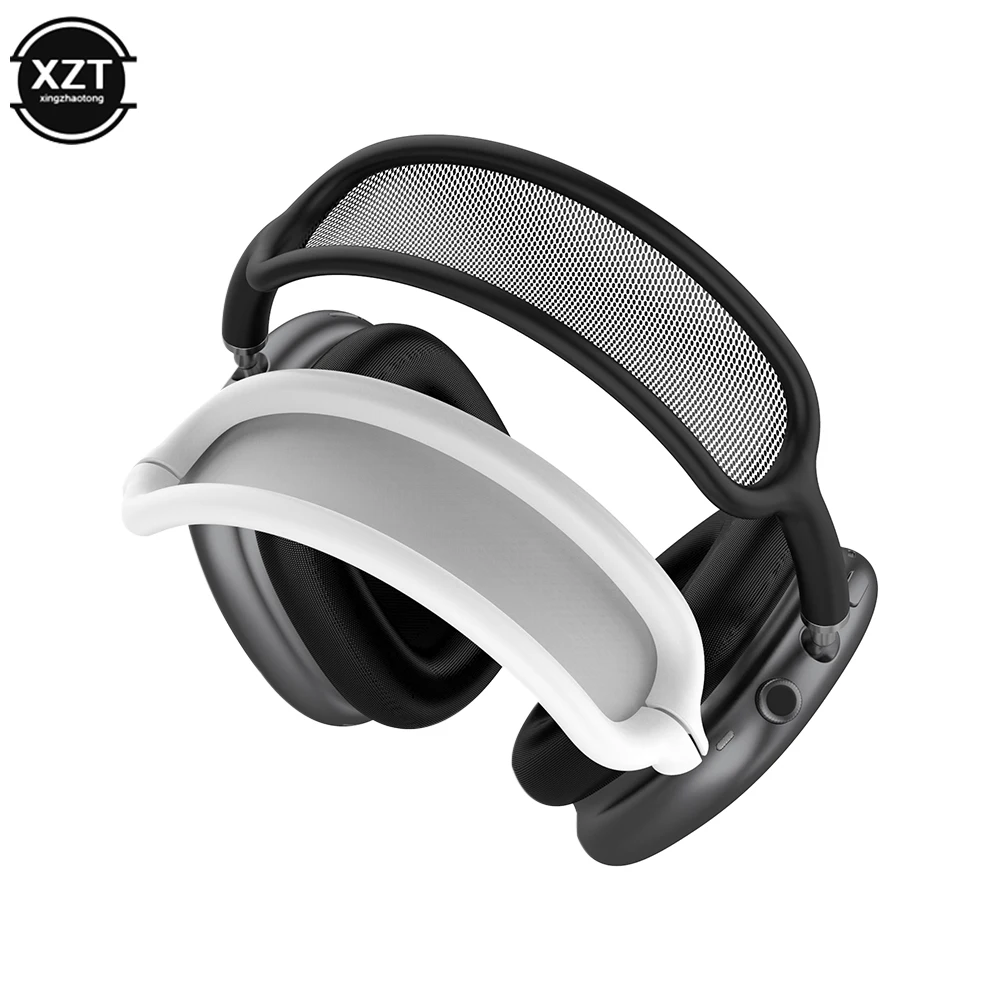 ソフトシリコン製の交換用ヘッドバンド,airpodsmax用の洗える保護