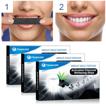 

Teeth Whitening Strips 3 Boxes Dental Materials Coconut Polishing Teeth Whitening Veneer Gentle to Tooth Gum Tartar White Teeth