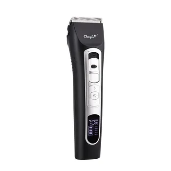 

CkeyiN 3 Gears Speed Hair Shaver For Men Professional Barber Hair Clipper Kit Electric Hair Trimmer With LED Screen Hair Cutter