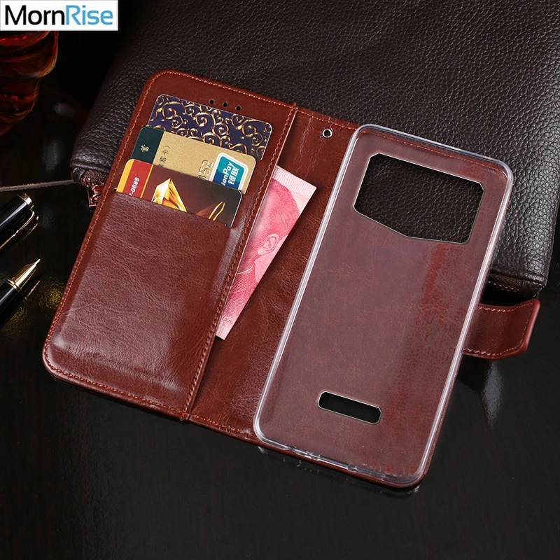 

Luxury Vintage PU Leather Flip Cover For Oukitel K12 Case Wallet Kickstand Card Pocket Business Style Phone Bags Fundas