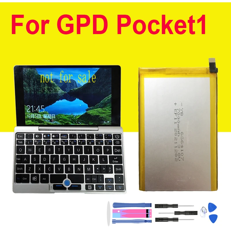 GPD Pocket バッテリー新品 互換品【 新品 】GPD Pocket 1 初代 7065108 6664107 UMPC バッテリー