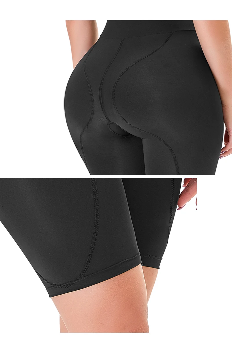 spanx shorts Women's Padded Seamless Butt Hip Enhancer Panties Boy Shorts High Waist Underbriefs Sexy Buttocks Corset Tummy Cotrol Booty Lift tummy control underwear