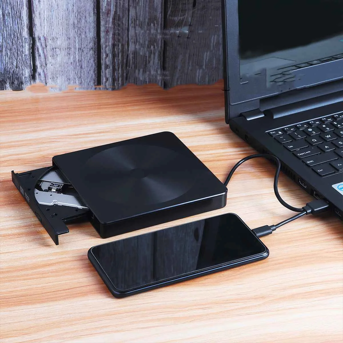 Внешний DVD CD Привод USB3.0 ультра-тонкий высокоскоростной DVD писатель плеер для ноутбука ноутбук компьютер оптический привод