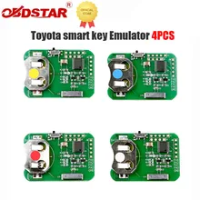 OBDSTAR Smart Key Simulator for Toyota 4PCS Works with X300PRO4/X300DP/X300DP PLUS