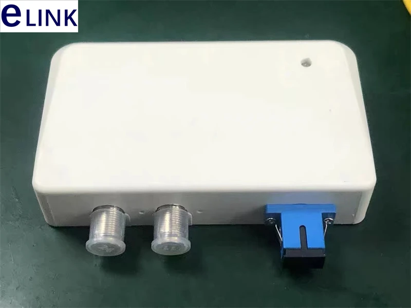 

Оптический приемник FTTH с двумя выходами и функцией AGC, SC/FC PC APC Fiber для дома, бесплатная доставка, FTTHELINK, 5 шт.