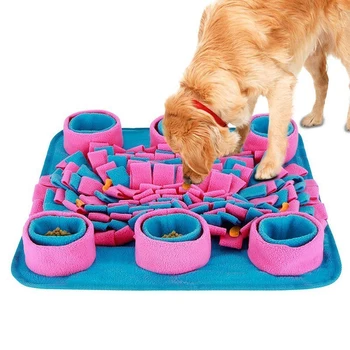 

Dog Puzzle Interactive Pet Food Dispenser Toy with Non-slip Back Slow Feeding Puppy Dog Toys Game Increase IQ Big Dog Toys