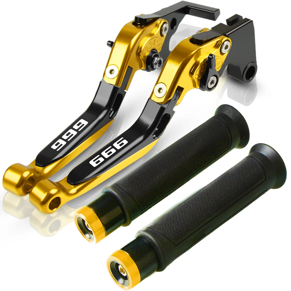 Для DUCATI 999 999S 999R 2003 2004 2005 2006 CNC алюминиевые мотоциклетные регулируемые Складные Выдвижные Тормозные Рычаги Сцепления - Цвет: J With LOGO