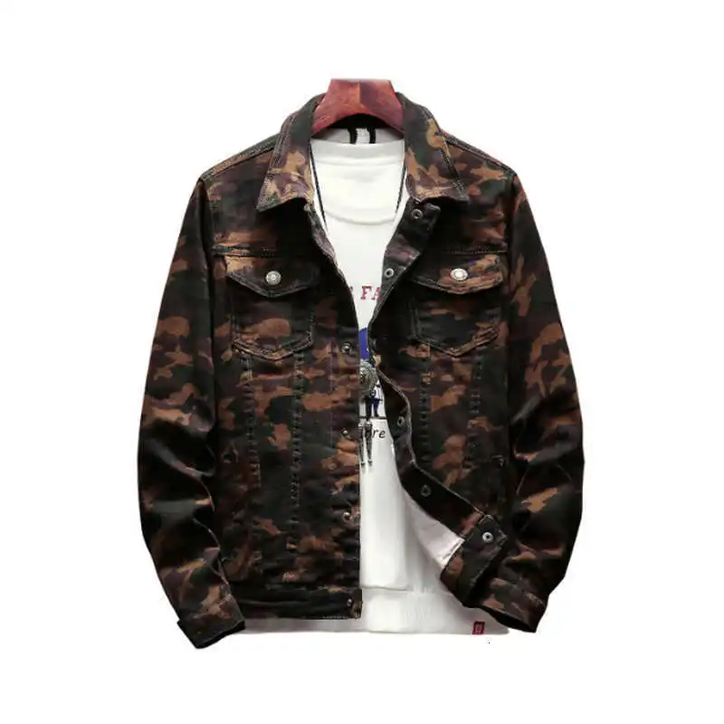 

A new camouflage jacket for men and an autumn cowboy jacket