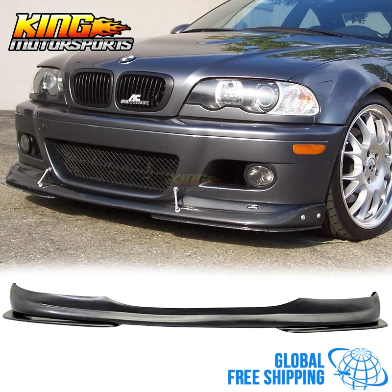 Kit de carrosserie pour BMW E46 M3 Pour 01 06, pare choc avant en uréthane et bec à lèvres