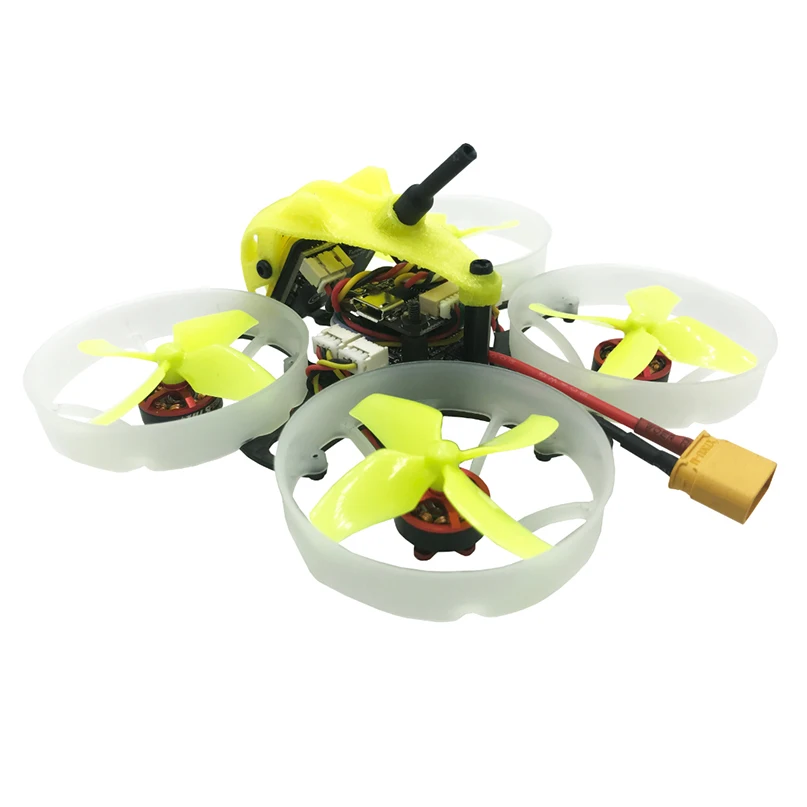 Полноскоростной бесщеточный Квадрокоптер TinyLeader HDV2/V2 2-3S BWhoop FPV с мотором 25-600mw VTX 1103 11000KV