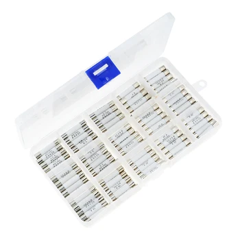 

75PCS/BOX 15 Kinds Ceramics 6*30mm High Pressure Smelt To Break Fuse 0.5A-30A 1A 2A 5A 10A 20A 6x30mm 220V Fuse Tube Assortment