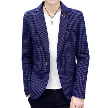 

Men Suit Slim Fit Leisure Suit Male Suit Business Marriage Positive Pack Coat Student Trend Small Suit