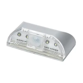 

Motion Sensor LED Light for Door Lock Smart Door Lock Sensor Light 4LED Mini Wall Light Infrared Human Body Sensor