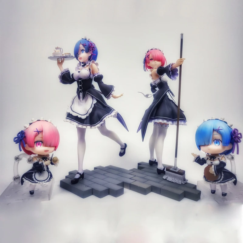 

Re: Life a Different World from Zero RAM re zero figure Sexy girls Action Figure japanese Anime PVC adult Action Figures toys