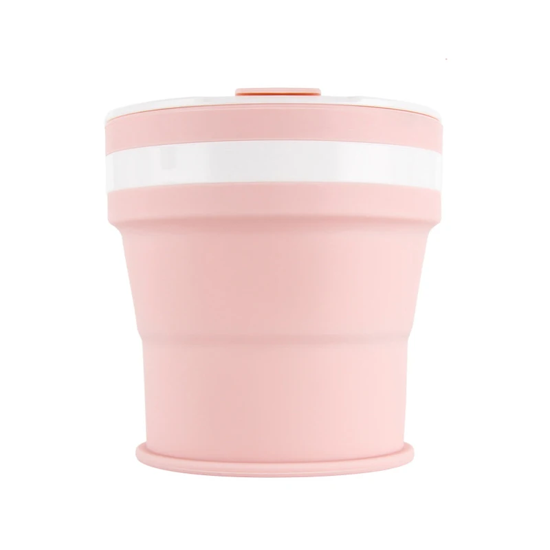 Collapsible Silicone Travel Cup - 350ML BPA-Free, Food-Grade Portable Coffee and Tea Mug