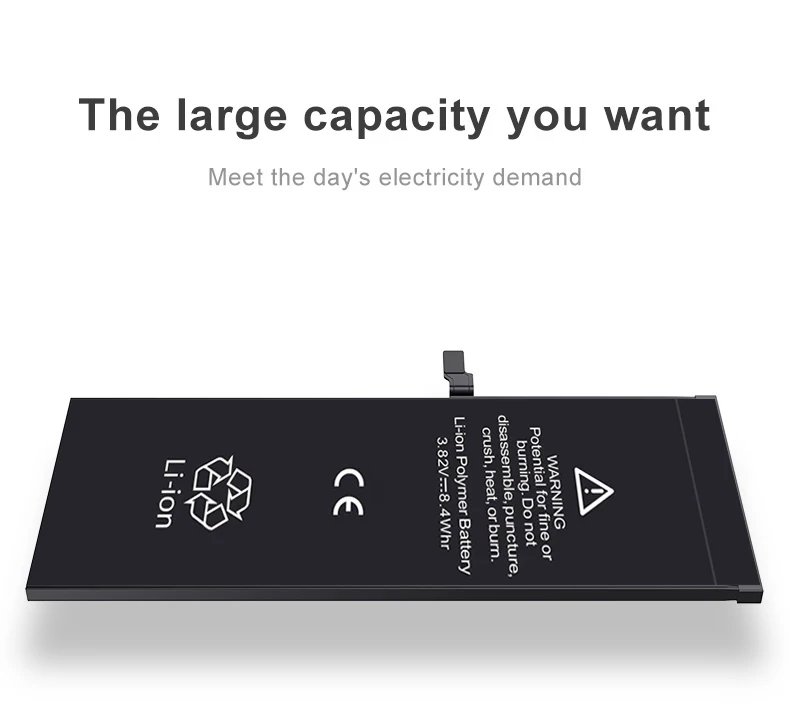 Новая Высокая емкость для Apple iPhone 6/6s/6plus/6s plus, батарея+ Подарочные Инструменты для ремонта