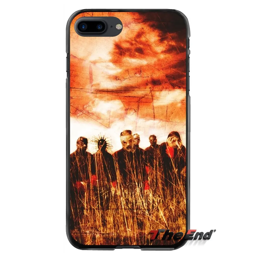 Музыка Slipknot аксессуары чехлы для телефонов Чехлы для Apple iPhone 4 4s 5 5S 5C SE 6 6S 7 8 Plus X iPod Touch 4 5 6