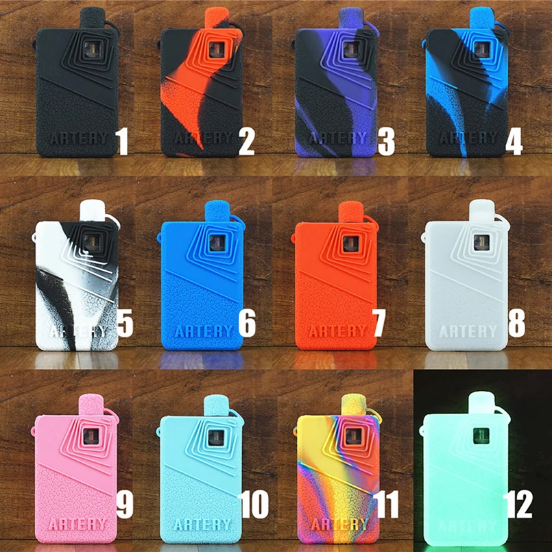 2 шт. силиконовый чехол для артерии PAL Pro II Vape Pod текстурный Чехол защитный