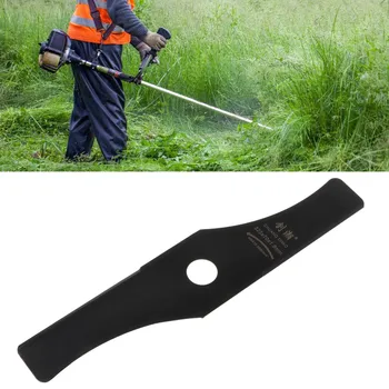 

For 2T White Steel Brush Straight Cutter Blade Cutting Grass Cutter Parts Replacement Garden Lawn Mower Knife