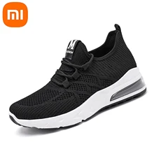 Xiaomi Women's Sneakers Ladies Flat Shoes Female Casual Soft Sole Vulcanized Light Mesh Knitting Breathable Women Running Shoes