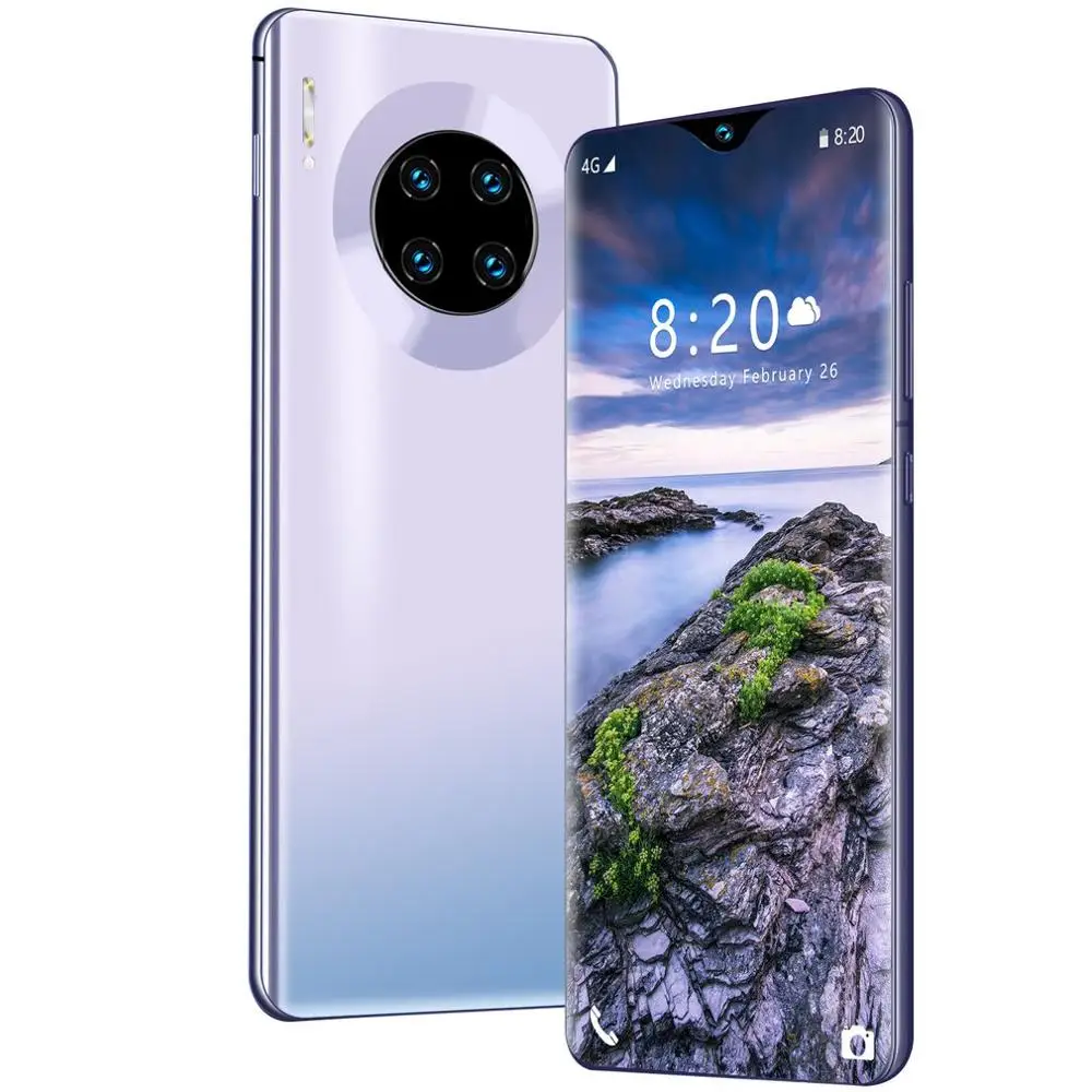 

Mate30pro 6.26 inch 2+16GB Mobile Phone Smart Phone Face Recognition Technology Practical Smart Phone Dropshipping 2020 New Hot