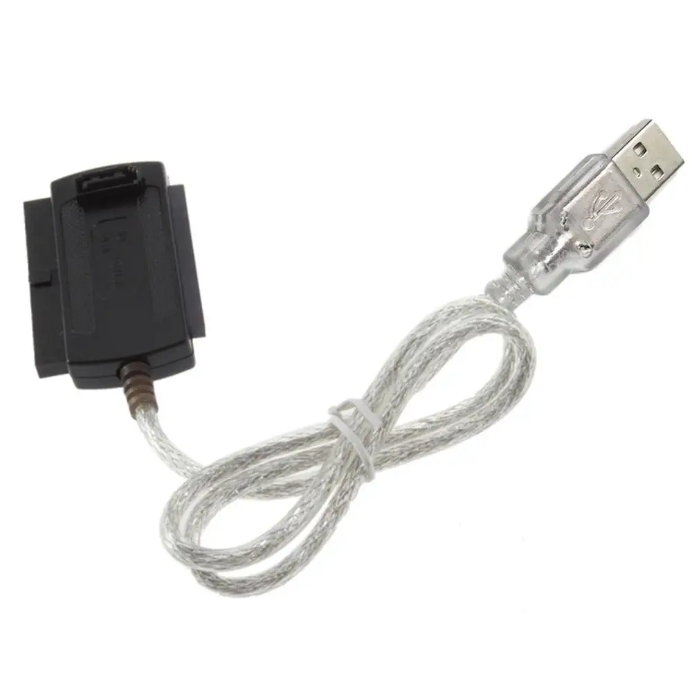 Черный USB 2 0 IDE/SATA 5 25 S ATA/2 480 МБ/с. данных Интерфейс к + SATAAdapter кабель