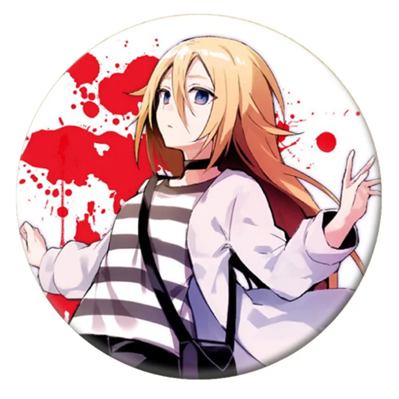 sexy anime cosplay Free Shipping Anime Angels of Death Enamel Pin Figure Cosplay Badge Backpack Icon Button Cartoon Brooch Accessories Gifts anime halloween costumes Cosplay Costumes