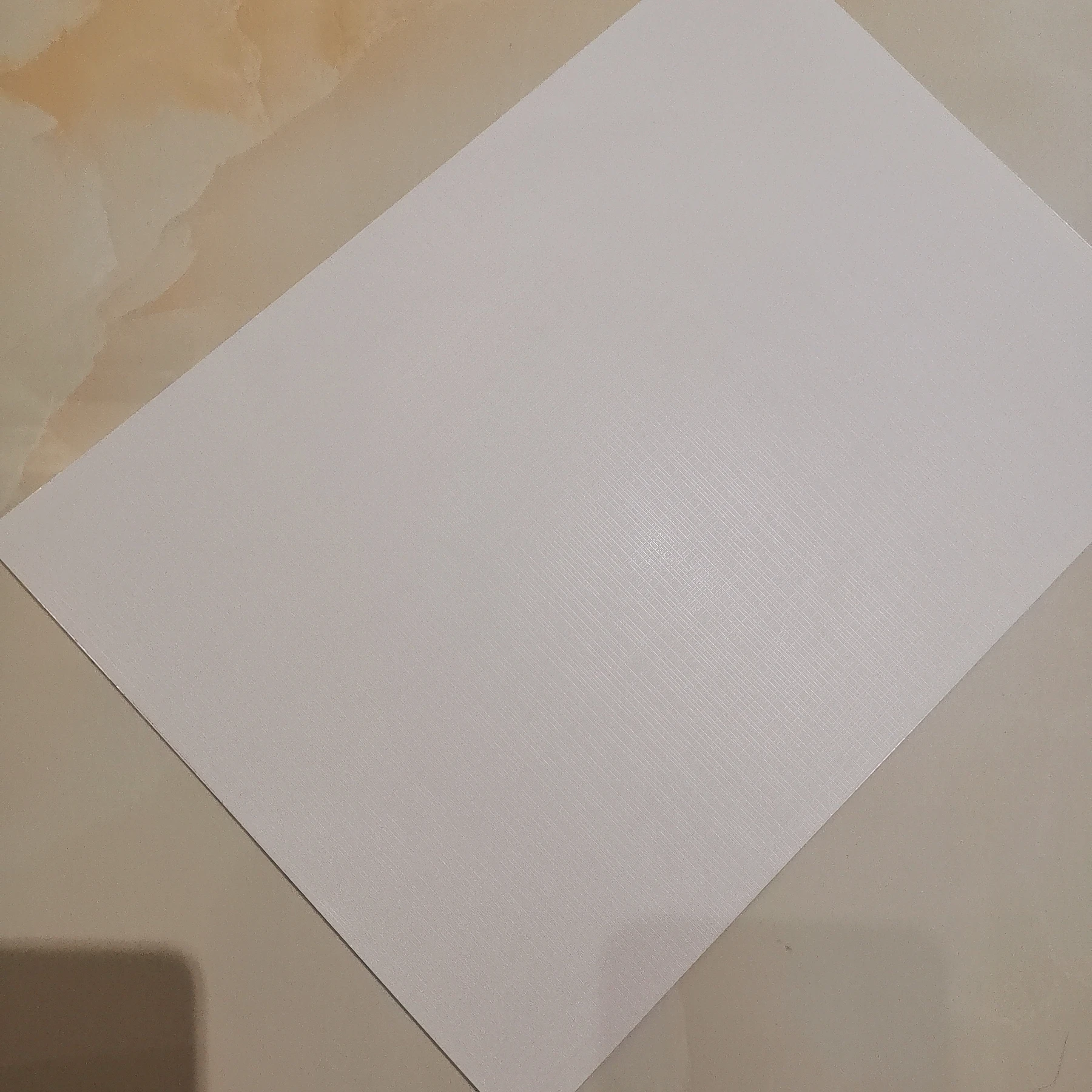 새로운 천으로 다이아몬드 스타일 라미네이터 기계 사진 용지 DIY 카드 297x210mm 50 시트/가방에 대한 콜드 라미네이팅 필름