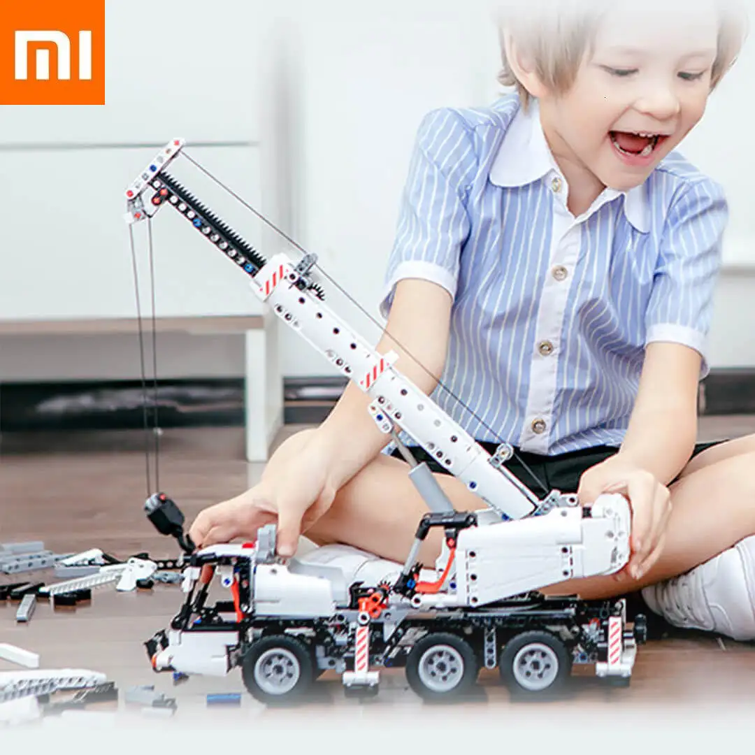 Xiaomi blocks. Xiaomi mitu Engineering Crane Blocks. Конструктор mitu Engineering Crane building Blocks Toys. Xiaomi mitu Block Constructor Crane. Конструктор Xiaomi onebot кран.