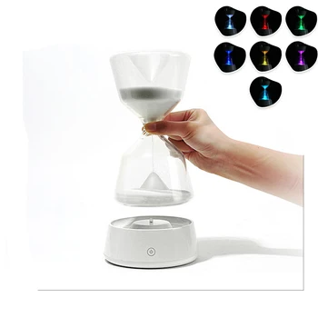 

Creative 15 minute hourglass night light Sleeping light Clock Sandglass Tea Timers Craft Birthday Gift as Delicate Home Decorati