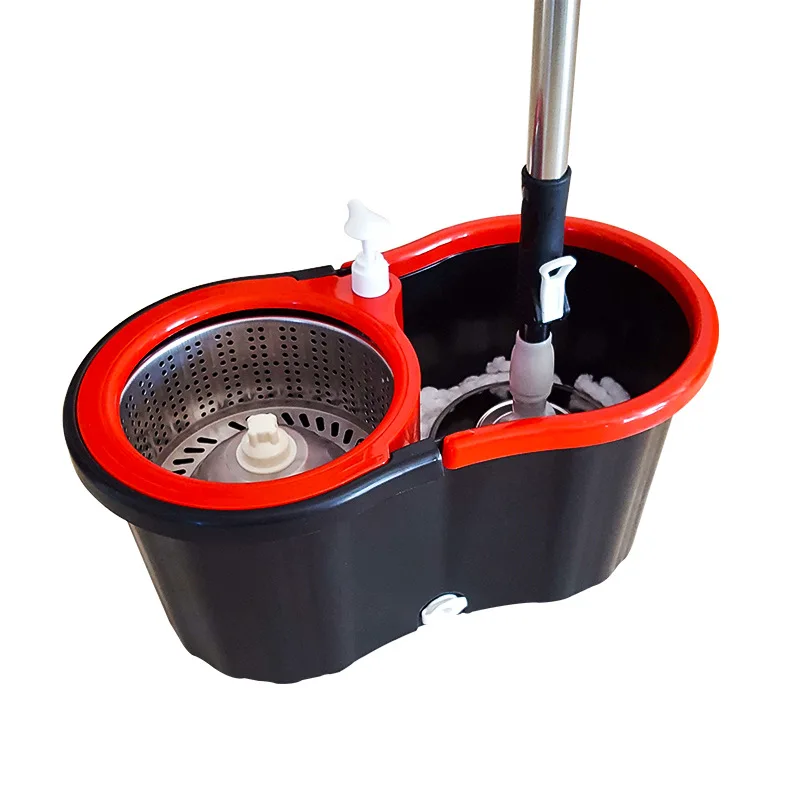 

Household Necessities Plastic Mop Bucket Rotary Mop Bucket Household Tobo Para Coleto Automatic Lazy Mop Gift