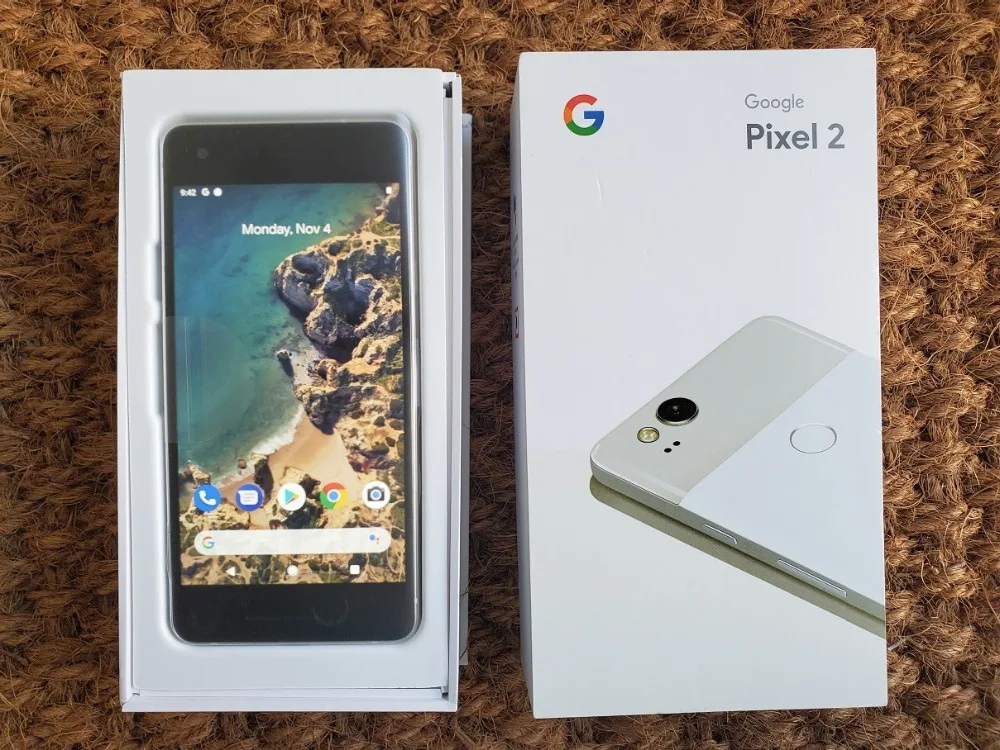 Оригинальная новая версия Google Pixel 2 1920*1080 5," 4 Гб ОЗУ 64 Гб ПЗУ Восьмиядерный мобильный телефон Snapdragon 835 Android 8,0