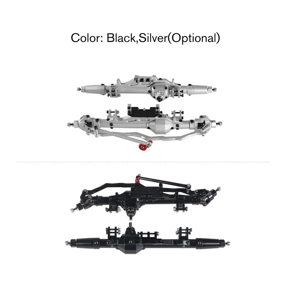 

Aluminum Alloy Front & Rear Axle Kit for 1/10 Climbing Car Axial RR10 WRAITH 90018 90045 RR10 90048 90053 Accessory
