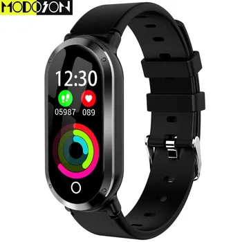 

MODOSON Smart Bracelet T1 Heart Rate Monitor Band Fitness Tracker Smartband Wristband For Samsung Huawei Xiaomi mi Apple iphone