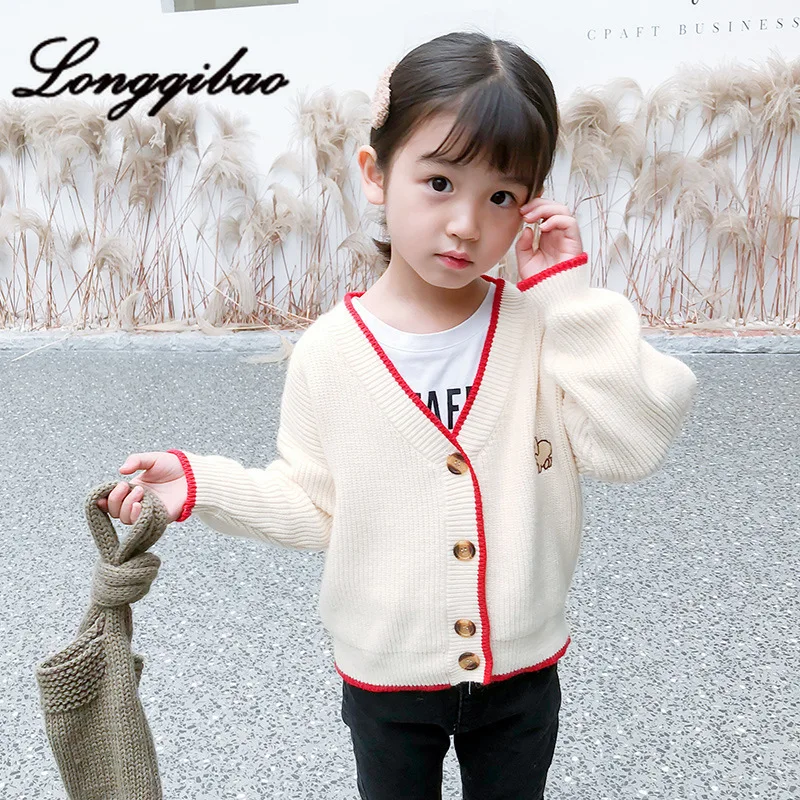 

Baby Girl Knit Cardigan 2019 New Autumn and Winter Children Big Boy Little Girl Korean Version of The Foreign Baby Sweater Coat