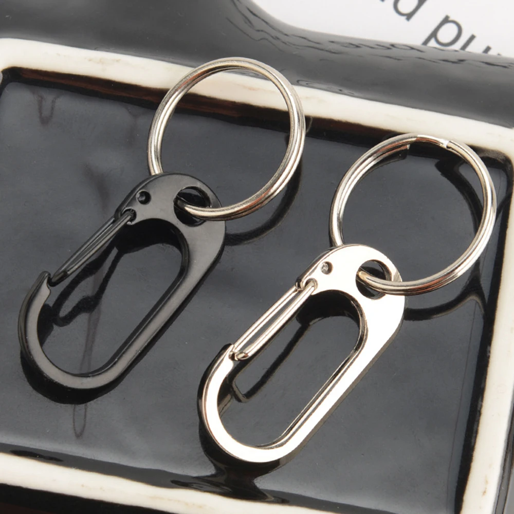 

Outdoor Multifunctional Carabiner Portable Equipment Alloy Carabiner Fast Hook Metal Outdoor Keychain Carbine Clip Send Key Ring