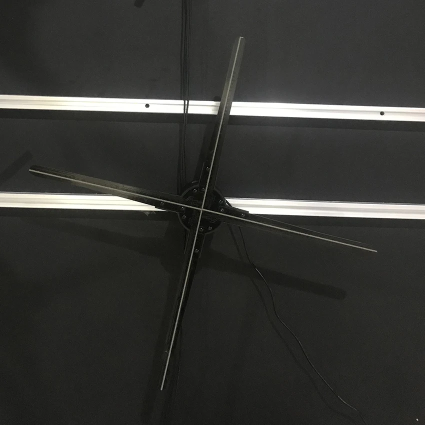 Акция продаж Новое поступление 70 см 3D голографический вентилятор светодиодный голографический вентилятор wifi приложение управление голографическая реклама свет вентилятор экран